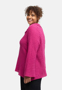 'Marella' Bluse – Baumwollmix, Strukturstoff
