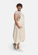 'Linaya' Pinafore Dress – airy & soft made from cotton-linen