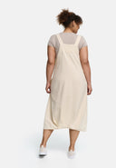 'Linaya' Pinafore Dress – airy & soft made from cotton-linen