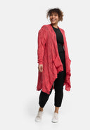 'Cotture' Long Cardigan – feminine, light & playful