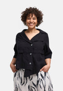'Liva' blouse-jacket – clean, modern & effortlessly elegant