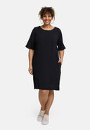 'Crissa' Dress – pleated, soft & figure-flattering