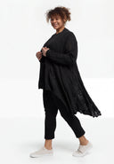 'Cotture' Long Cardigan – feminine, light & playful