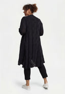'Cotture' Long Cardigan – feminine, light & playful