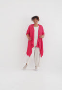 'Cotture' Long Cardigan – feminine, light & playful